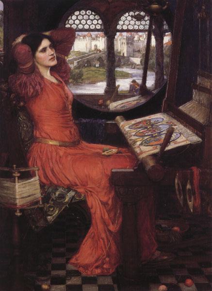 John William Waterhouse i am Half-Sick of Shadows said the Lady of Shalott